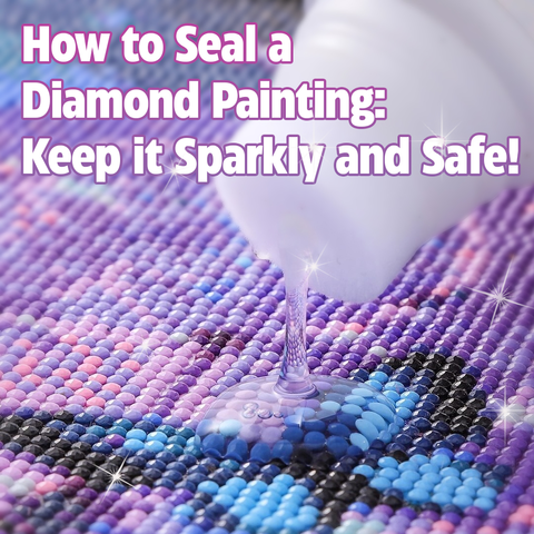 Best Sealant for Diamond Art #diamondpainting #diamondpaintingdiy #dia