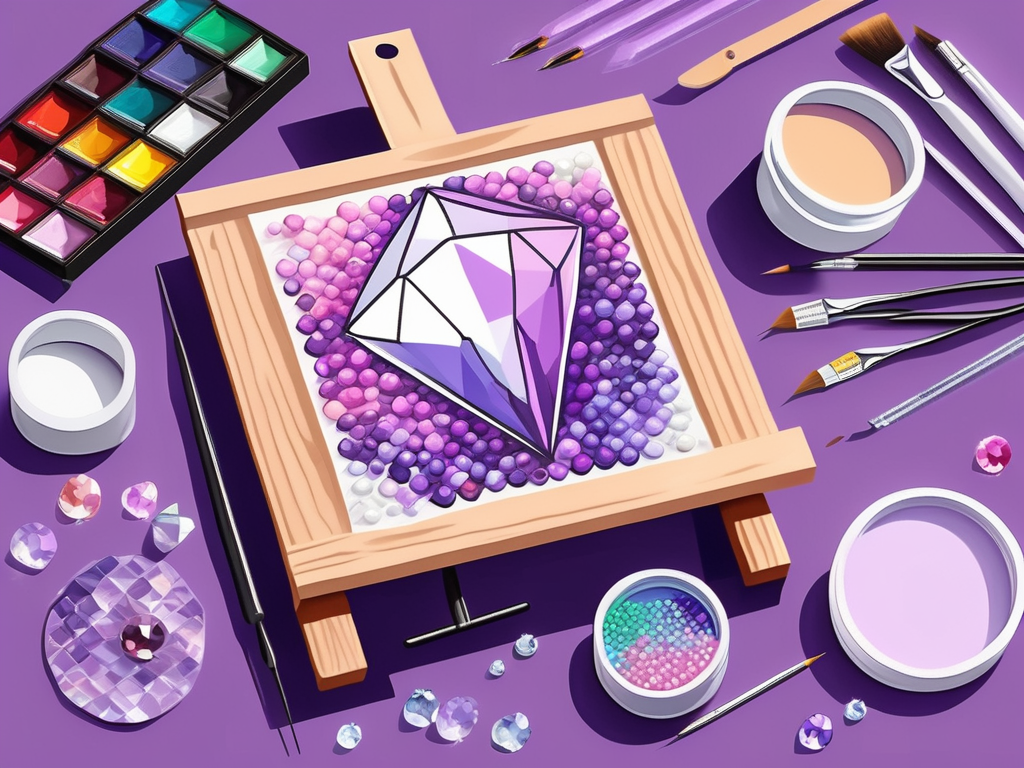 How to Keep Diamond Painting Straight: A Step-by-Step Guide