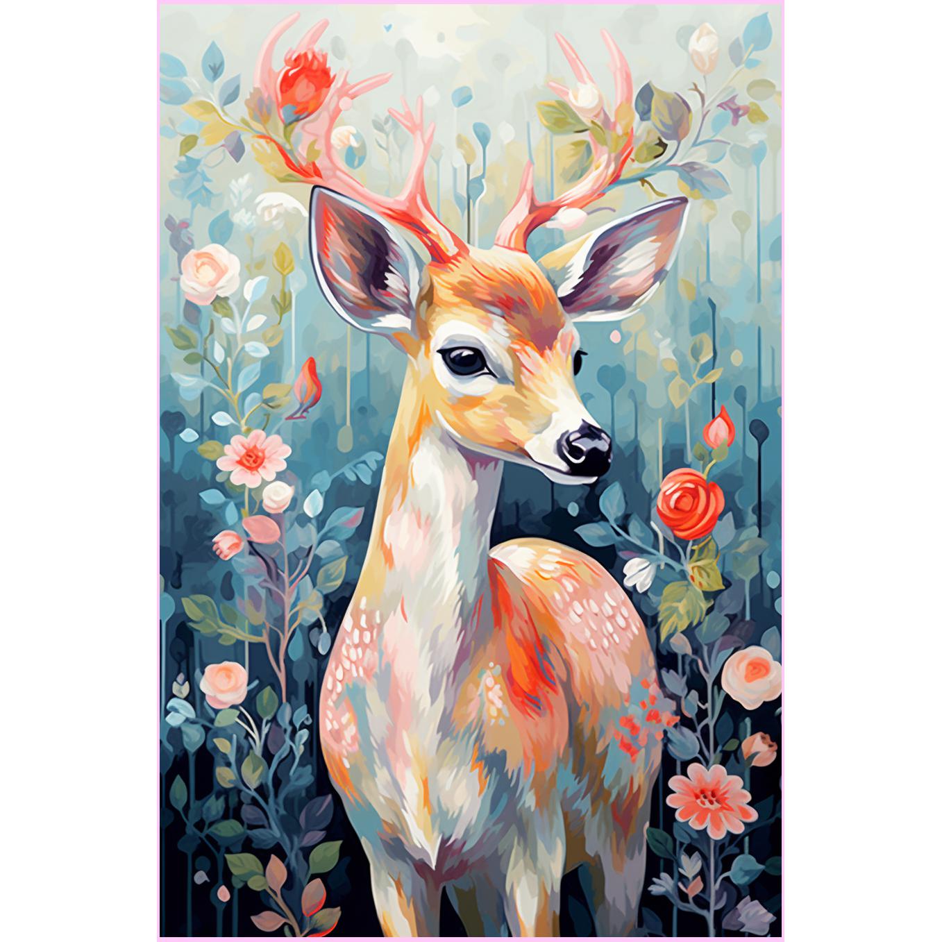 Oh, Deer! Diamond Painting Kit – Heartful Diamonds