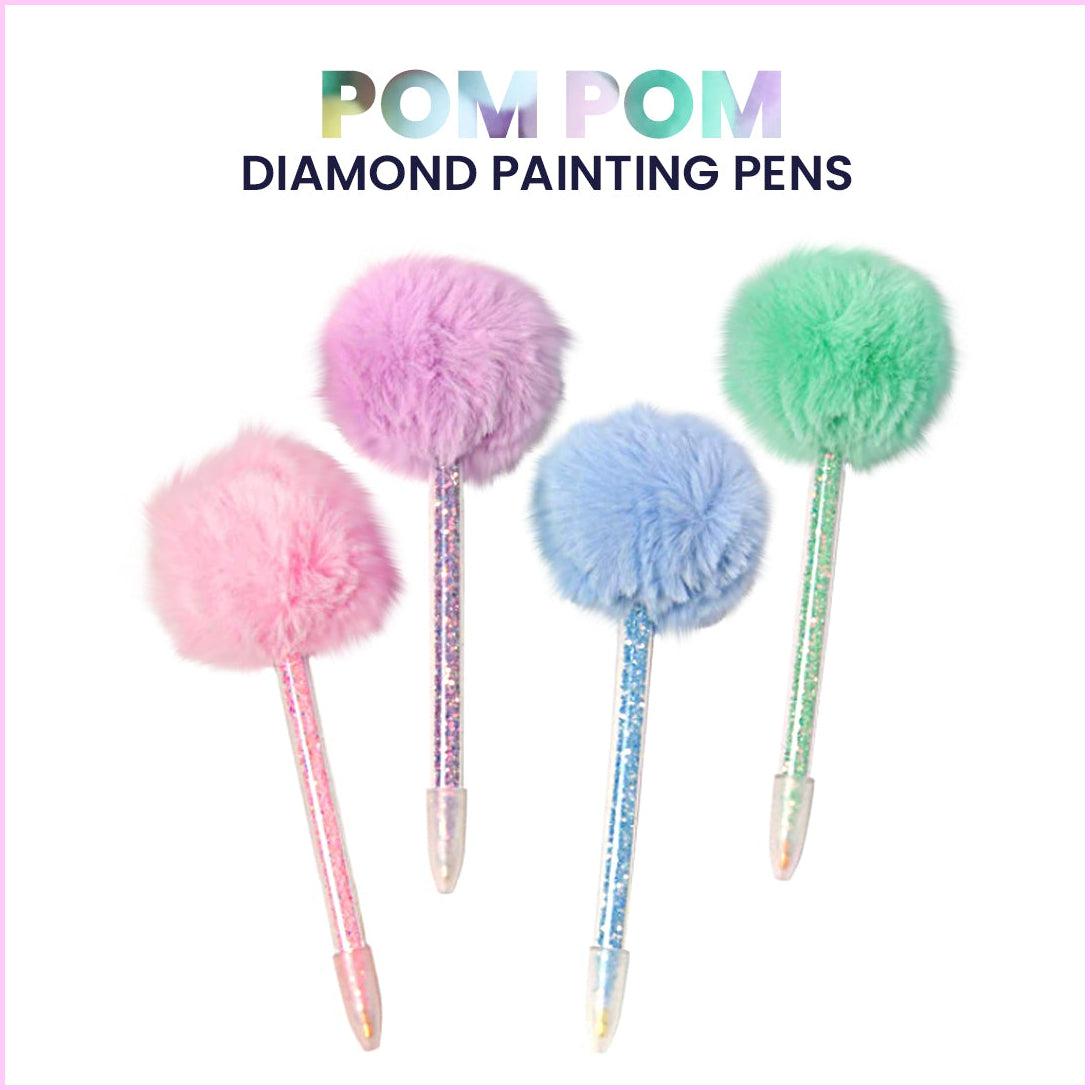 Pompom Diamond Painting Pens – Heartful Diamonds