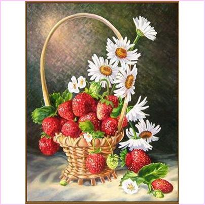 Strawberries and Daisies - Starter Edition-Starter Kit-Heartful Diamonds