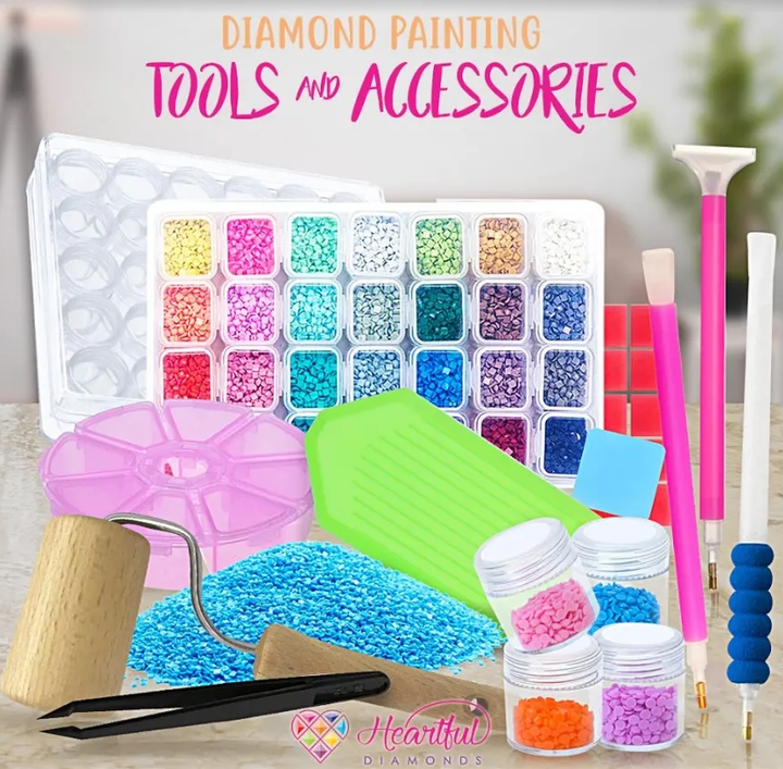 How to Use Diamond Painting Tools Diamond Painting Tools Instructions