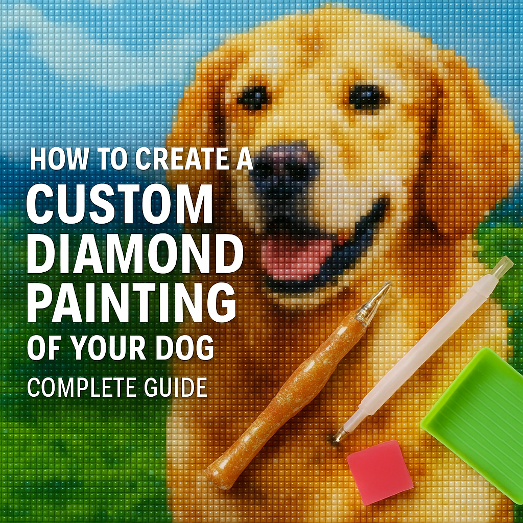 How to Create a Custom Diamond Painting of Your Dog (Complete Guide)
