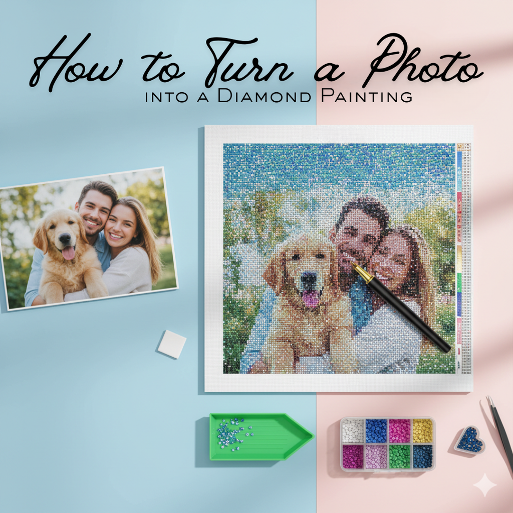 How to Turn a Picture into a Diamond Painting