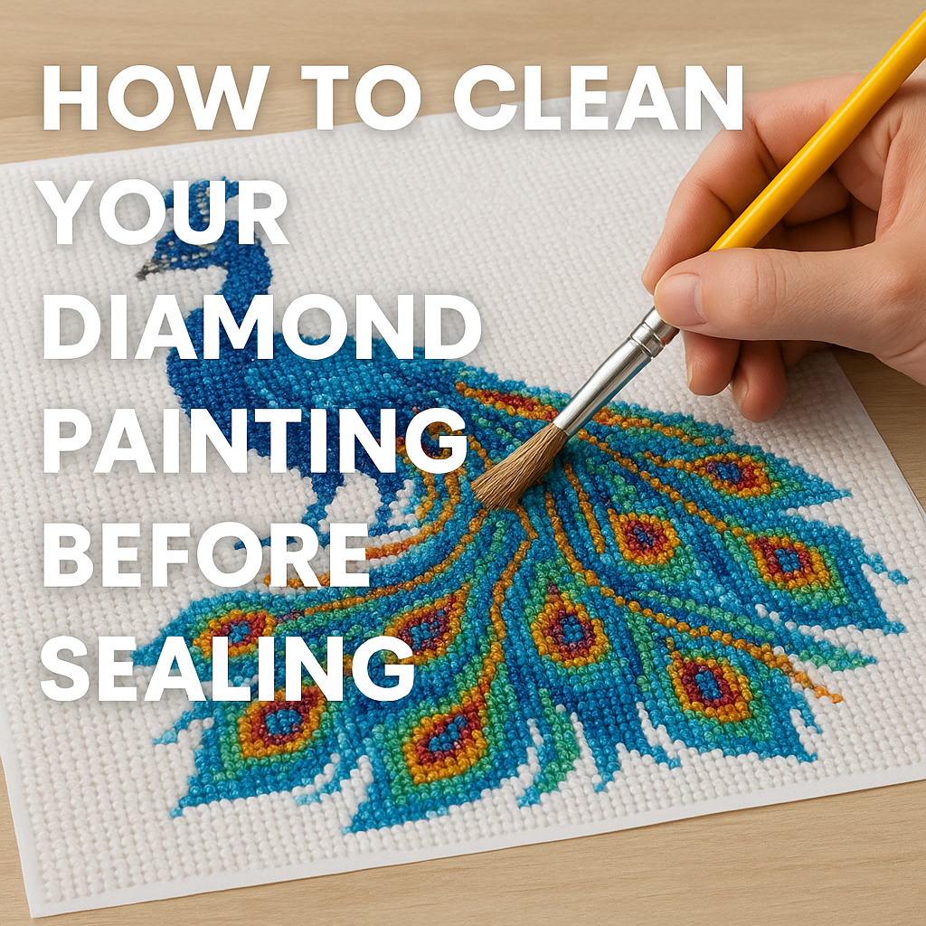 brush-cleaning-a-diamond-painting