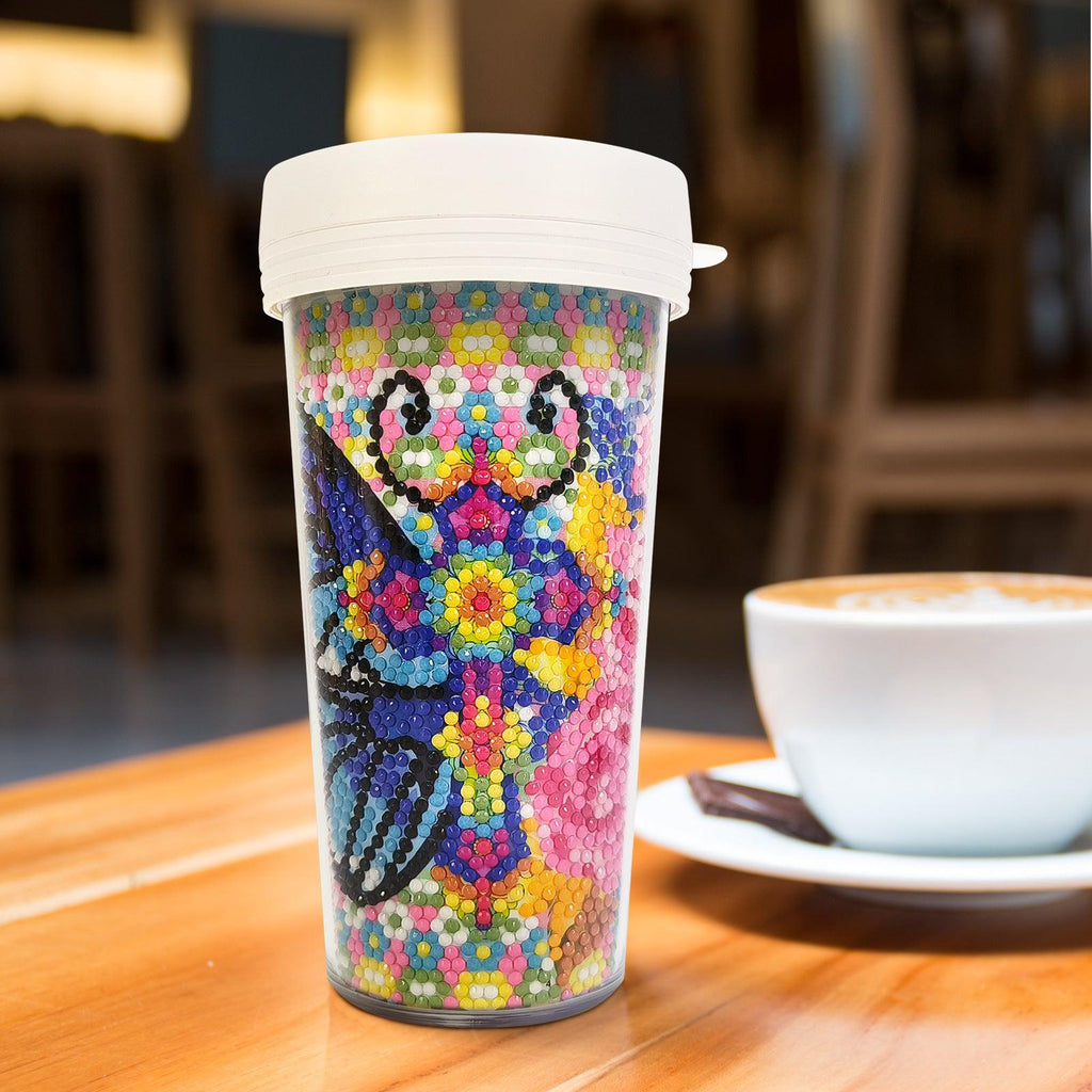 Travel Tumbler Diamond Art-Heartful Diamonds