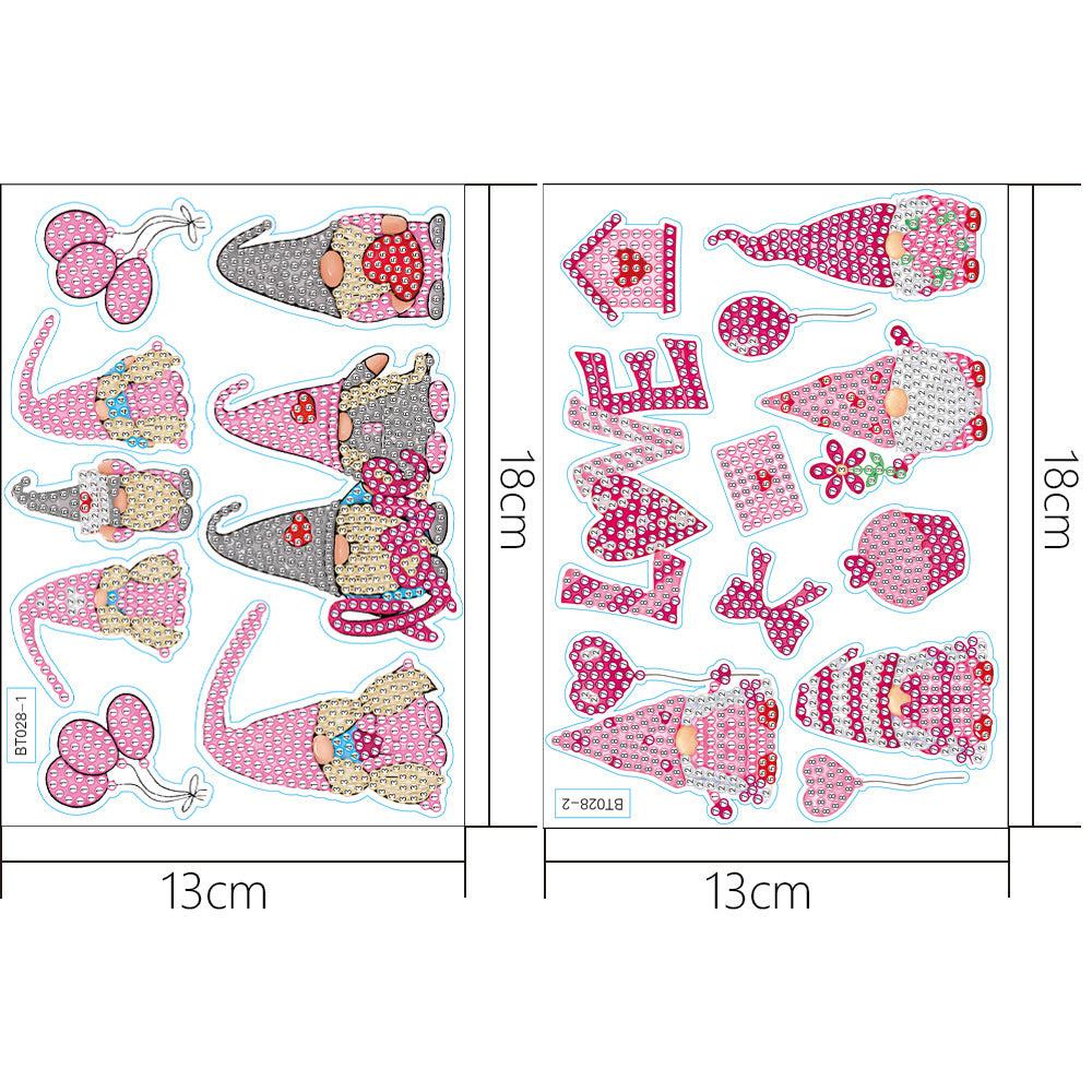 Christmas Stickers Diamond Art-Heartful Diamonds