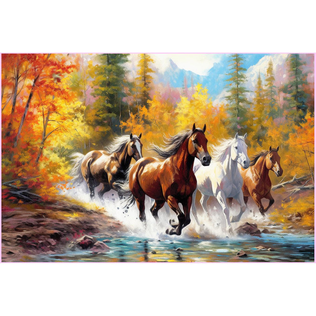 Charming Stream Race Diamond Painting Kit-Heartful Diamonds