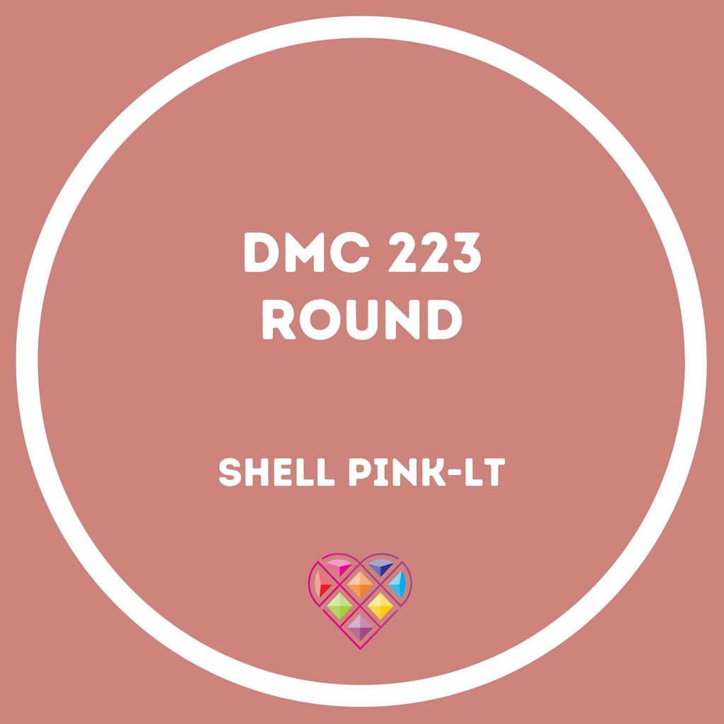223 DMC ROUND Diamond Painting Beads-Replacement Drills-Heartful Diamonds