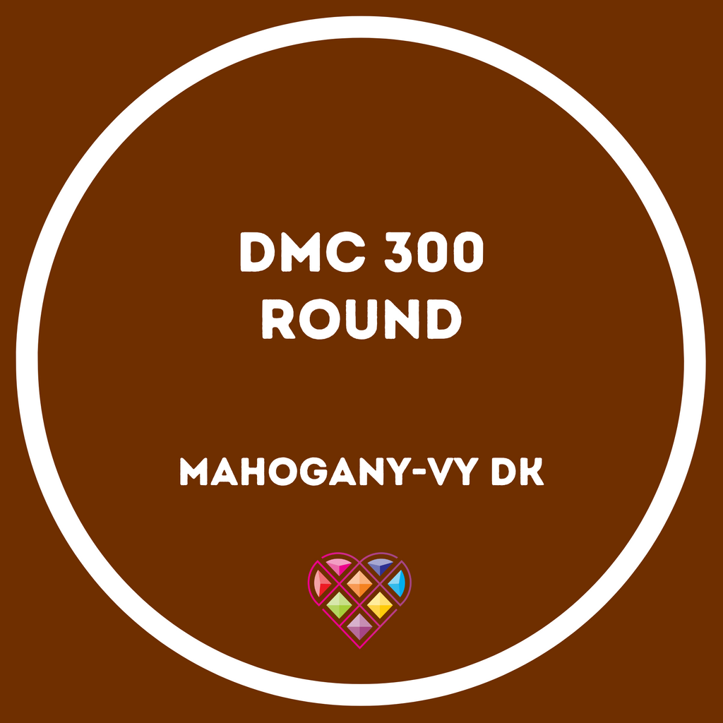 300 DMC ROUND Diamond Painting Beads-Replacement Drills-Heartful Diamonds