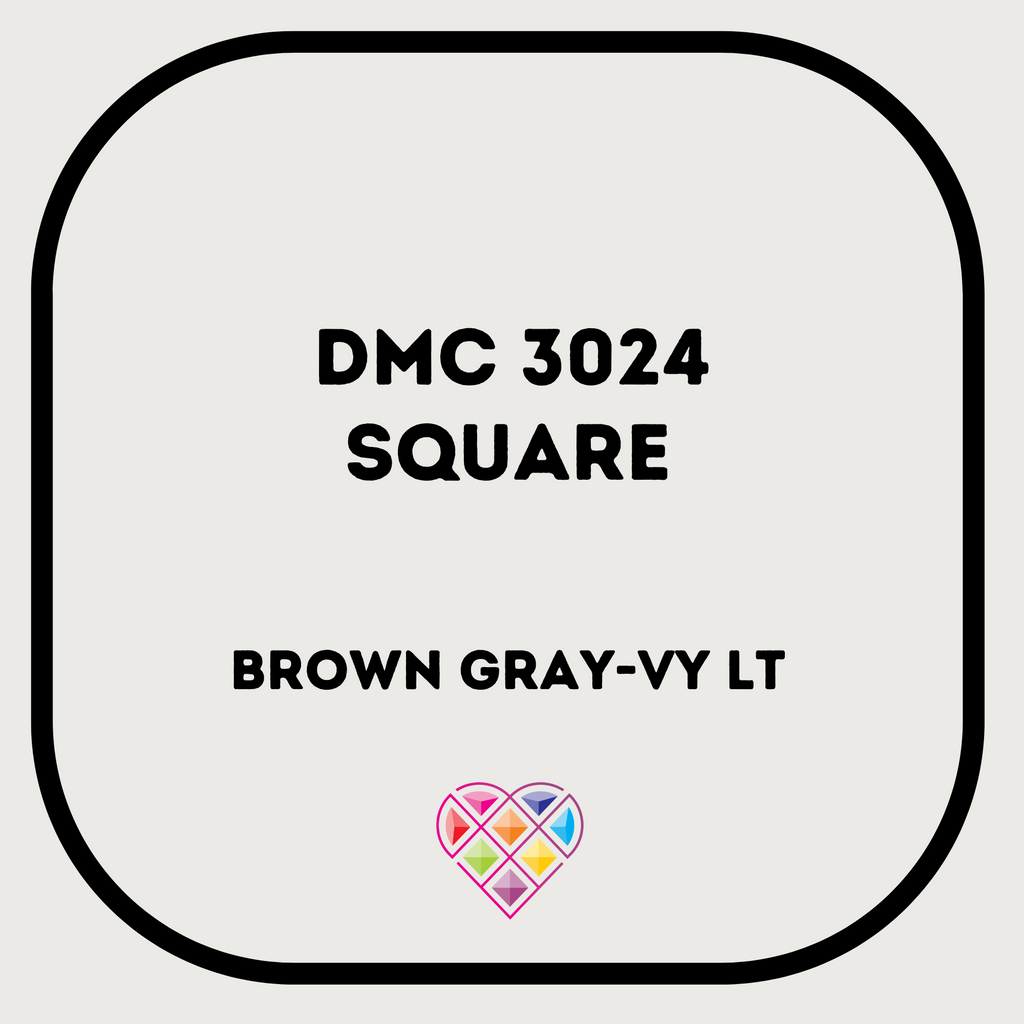 3024 DMC SQUARE Diamond Painting Beads-Replacement Drills-Heartful Diamonds