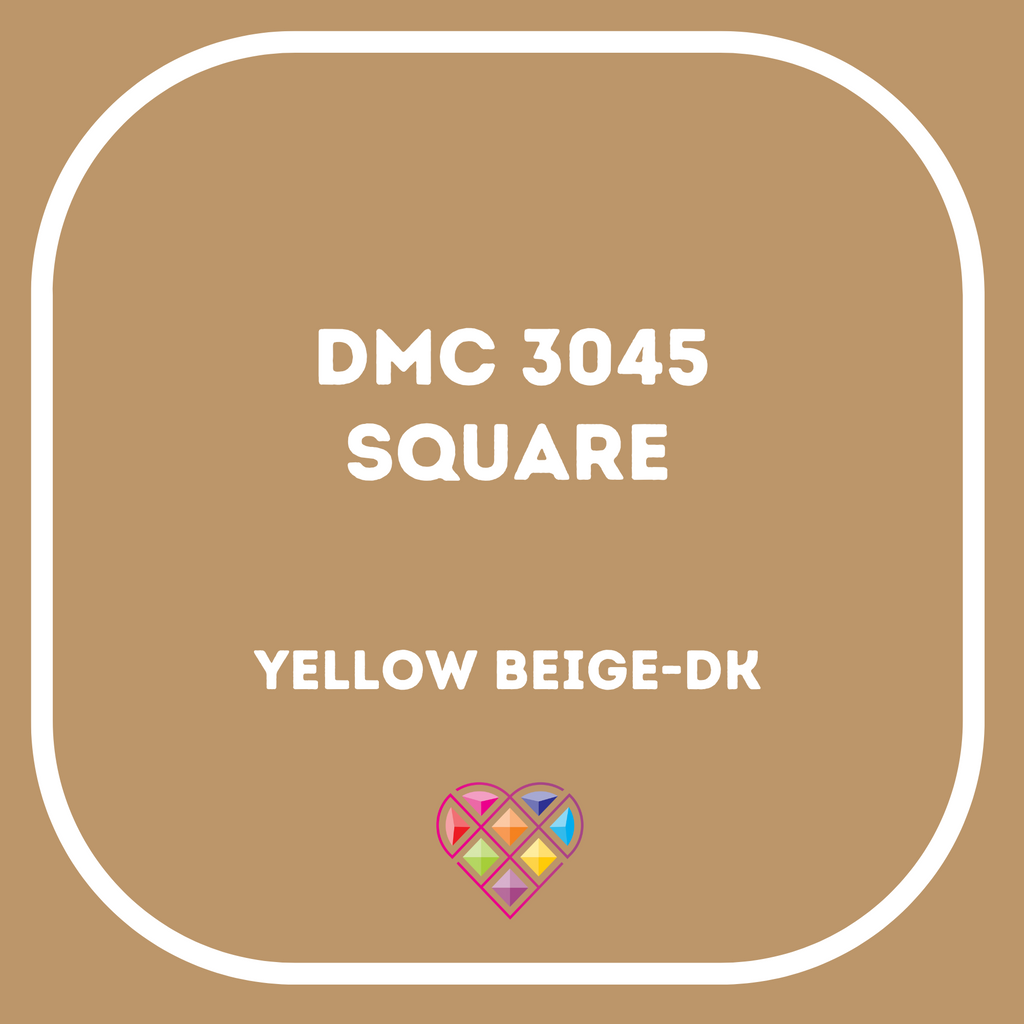 3045 DMC SQUARE Diamond Painting Beads-Replacement Drills-Heartful Diamonds