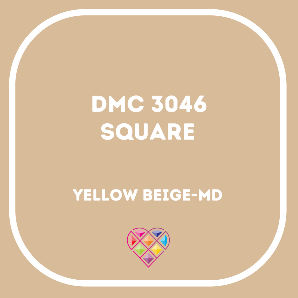 3046 DMC SQUARE Diamond Painting Beads-Replacement Drills-Heartful Diamonds