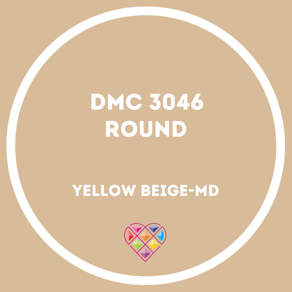 3046 DMC ROUND Diamond Painting Beads-Replacement Drills-Heartful Diamonds