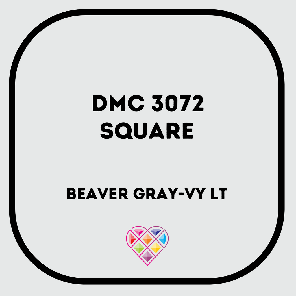 3072 DMC SQUARE Diamond Painting Beads-Replacement Drills-Heartful Diamonds