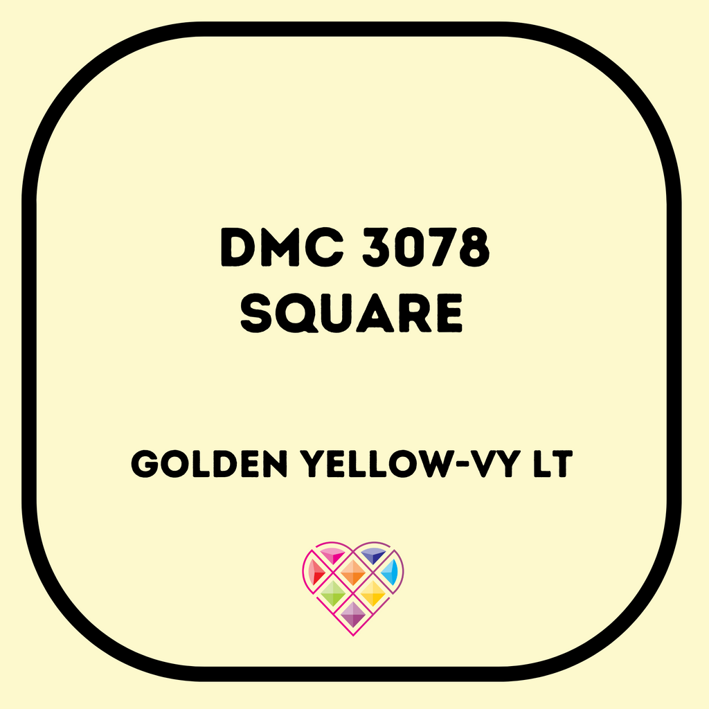 3078 DMC SQUARE Diamond Painting Beads-Replacement Drills-Heartful Diamonds
