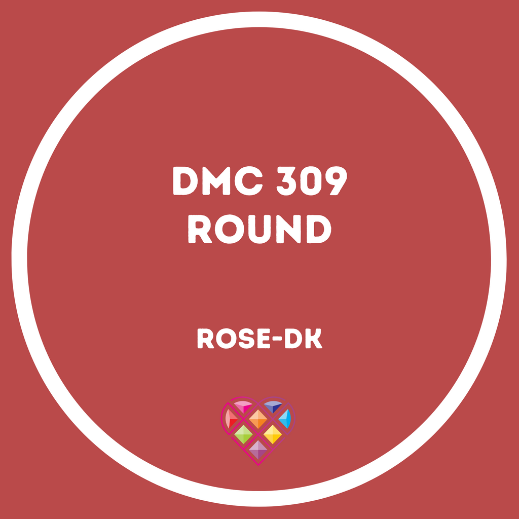 309 DMC ROUND Diamond Painting Beads-Replacement Drills-Heartful Diamonds