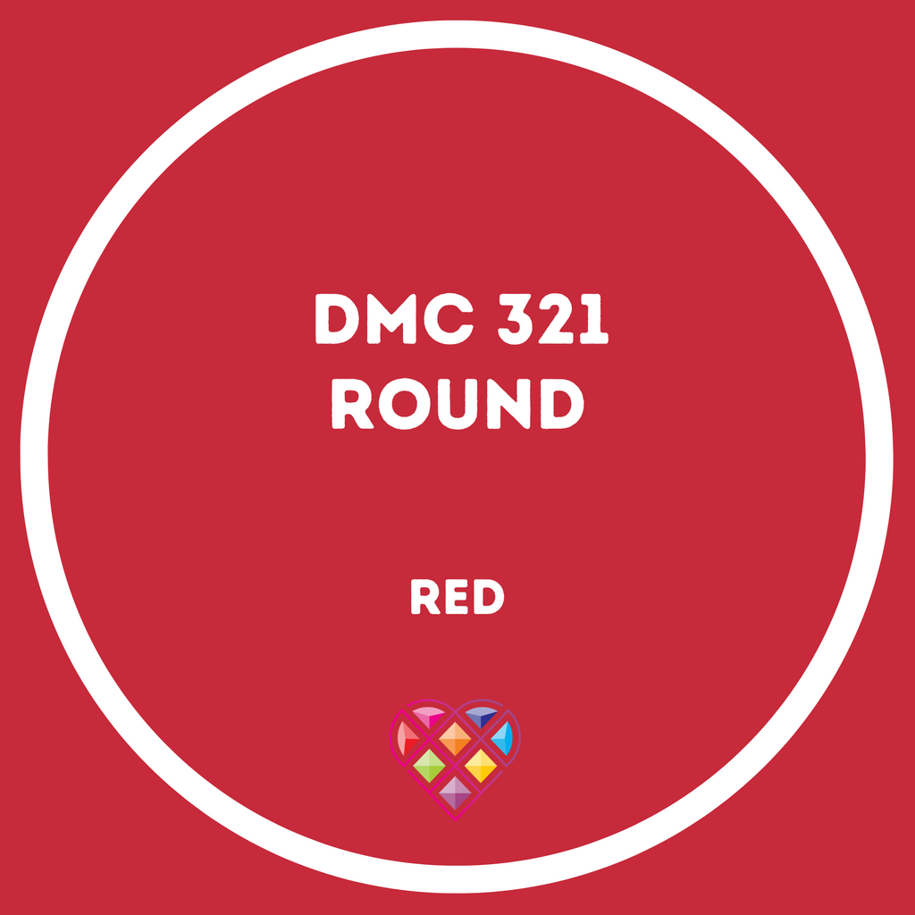 321 DMC ROUND Diamond Painting Beads-Replacement Drills-Heartful Diamonds