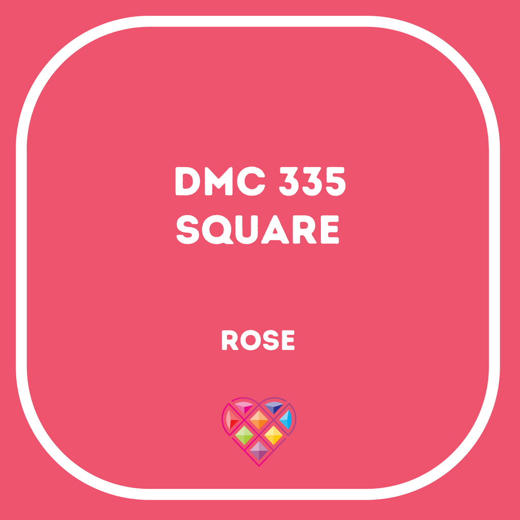 335 DMC SQUARE Diamond Painting Beads-Replacement Drills-Heartful Diamonds