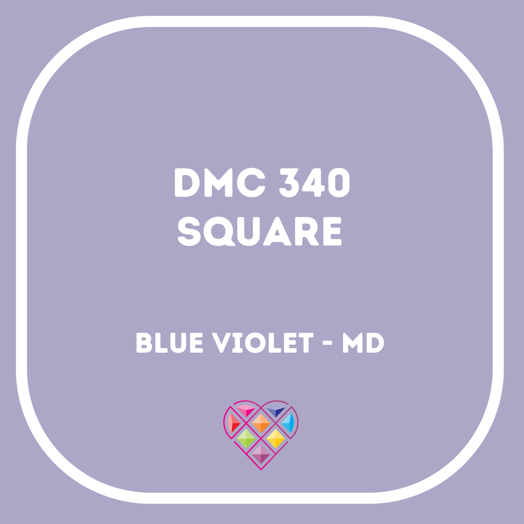 340 DMC SQUARE Diamond Painting Beads-Replacement Drills-Heartful Diamonds