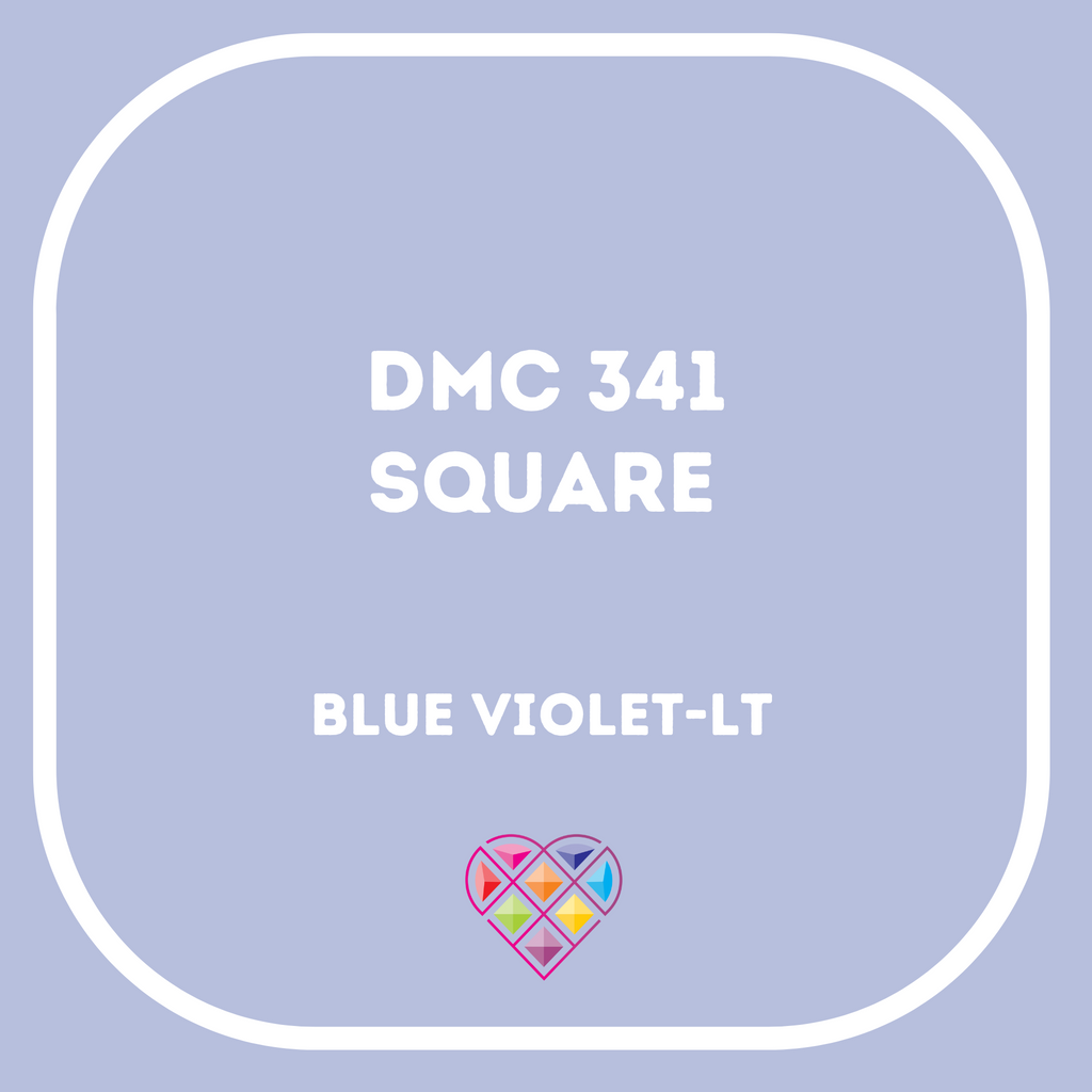 341 DMC SQUARE Diamond Painting Beads-Replacement Drills-Heartful Diamonds