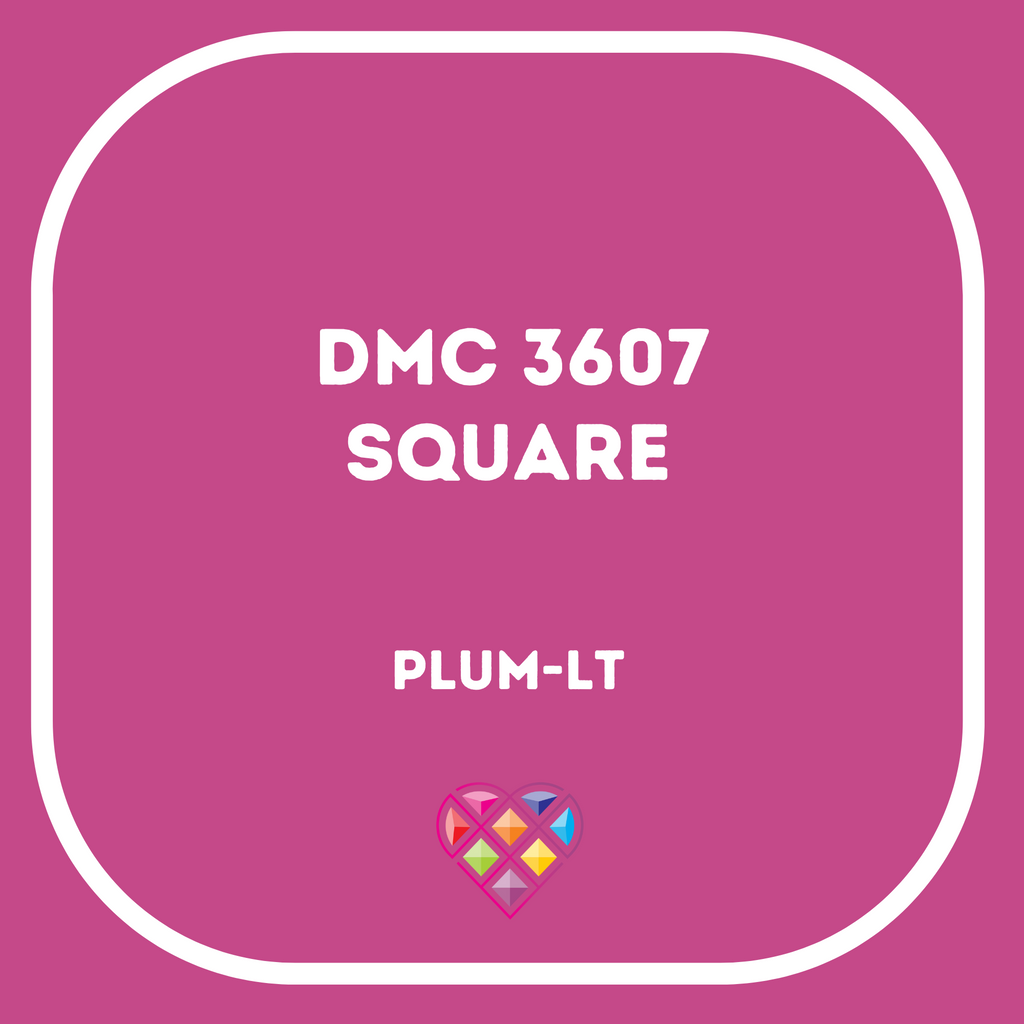 3607 DMC SQUARE Diamond Painting Beads-Replacement Drills-Heartful Diamonds