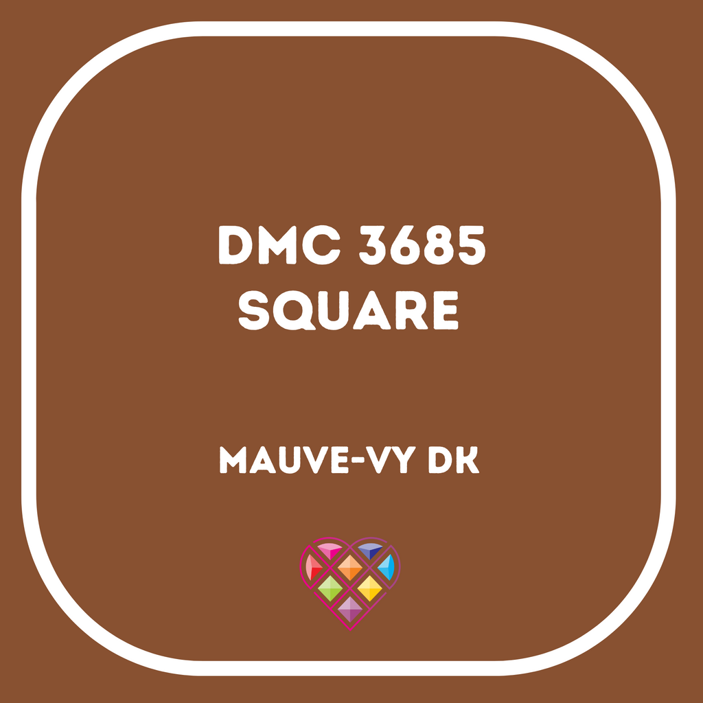 3685 DMC SQUARE Diamond Painting Beads-Replacement Drills-Heartful Diamonds