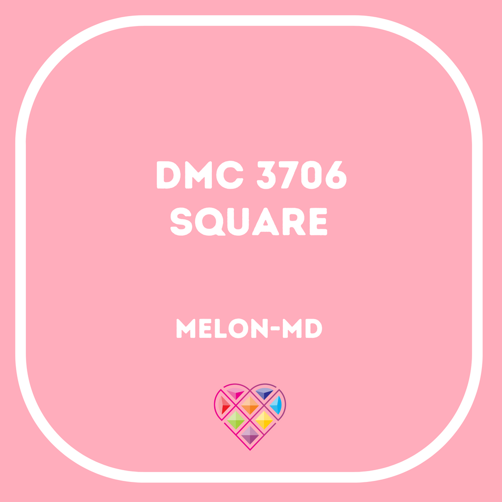 3706 DMC SQUARE Diamond Painting Beads-Replacement Drills-Heartful Diamonds