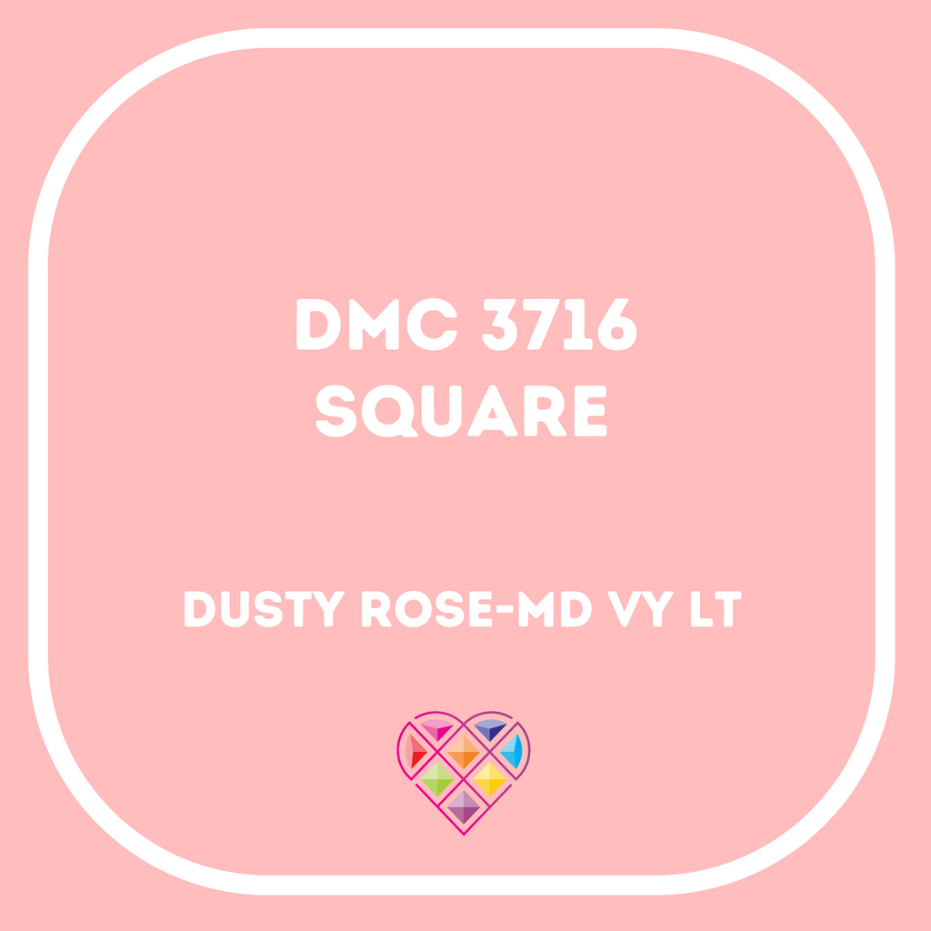 3716 DMC SQUARE Diamond Painting Beads-Replacement Drills-Heartful Diamonds