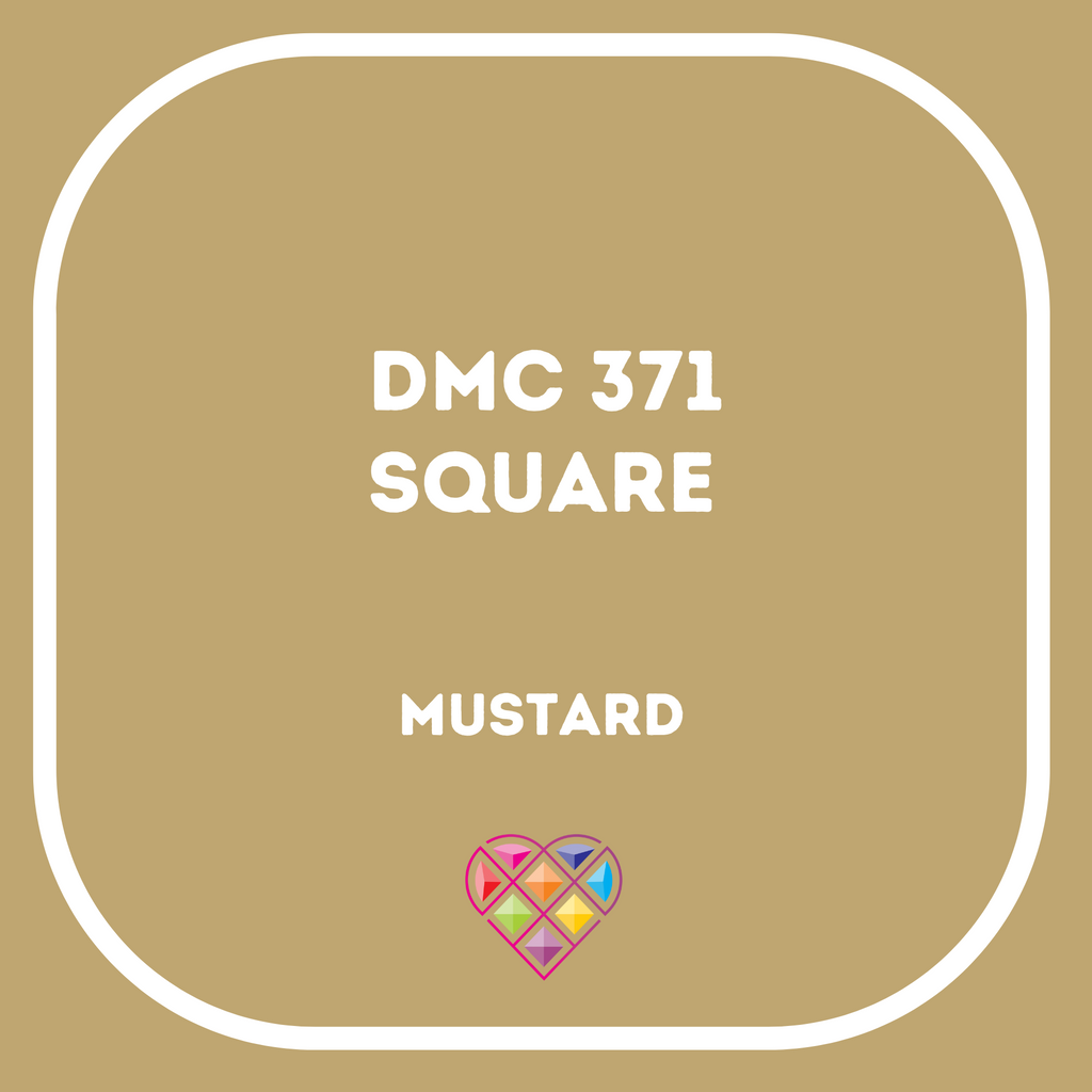 371 DMC SQUARE Diamond Painting Beads-Replacement Drills-Heartful Diamonds
