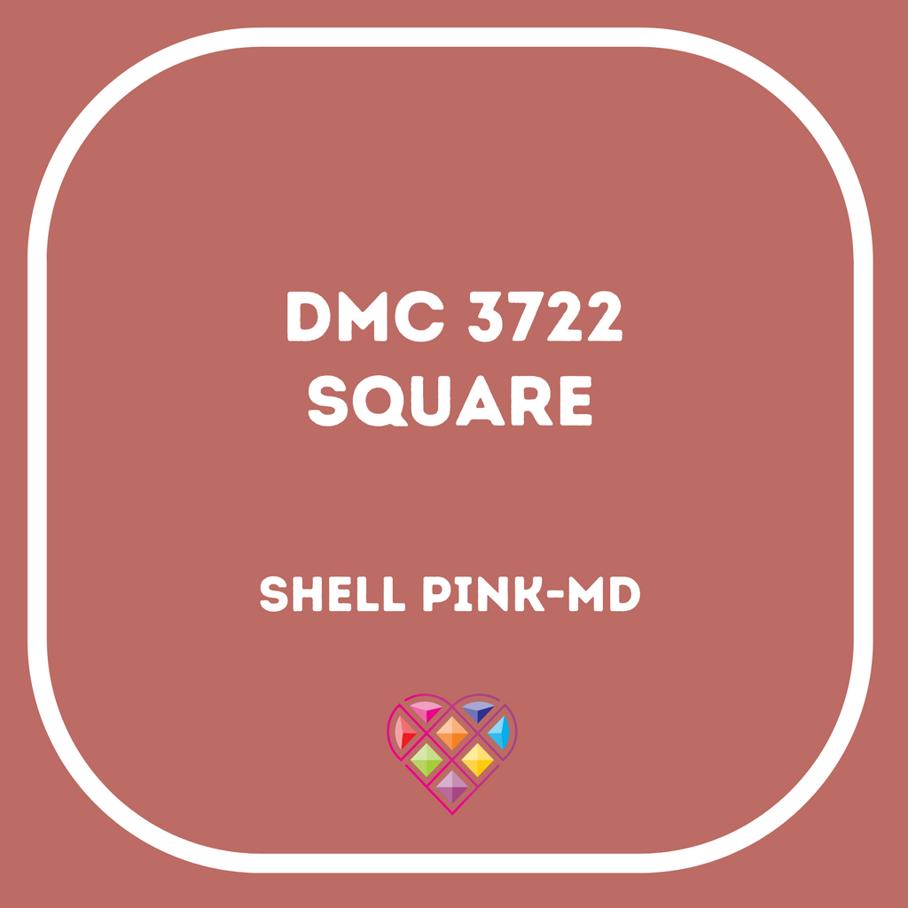 3722 DMC SQUARE Diamond Painting Beads-Replacement Drills-Heartful Diamonds