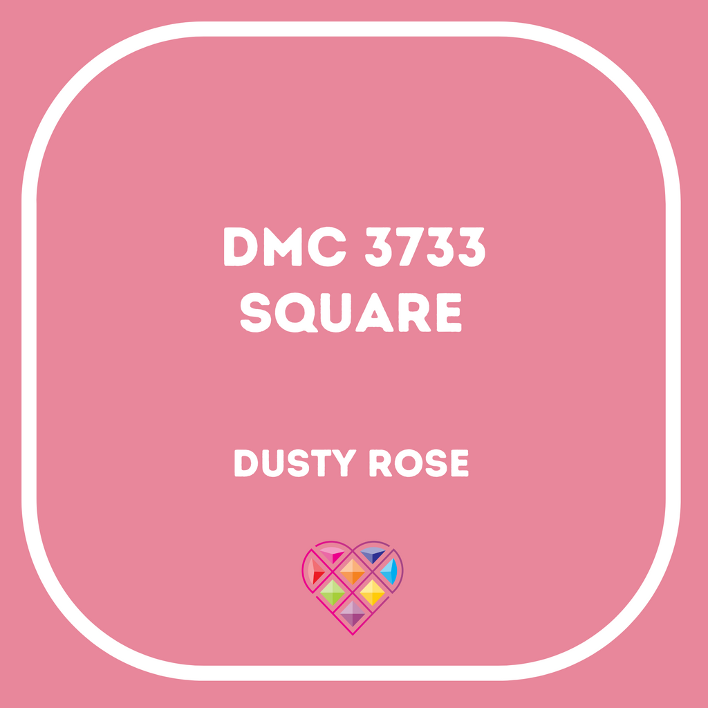 3733 DMC SQUARE Diamond Painting Beads-Replacement Drills-Heartful Diamonds