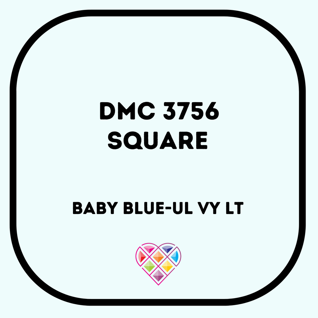 3756 DMC SQUARE Diamond Painting Beads-Replacement Drills-Heartful Diamonds