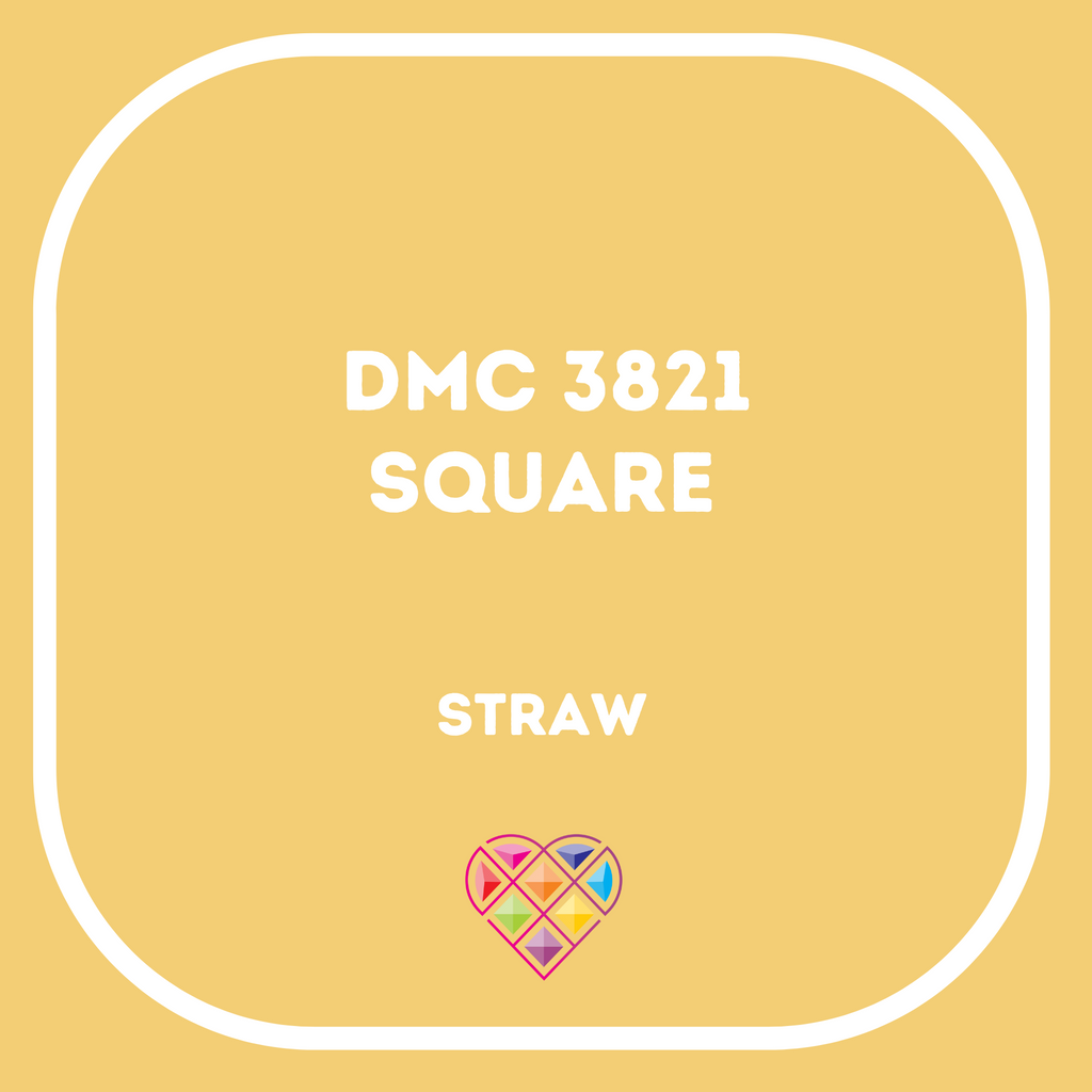 3821 DMC SQUARE Diamond Painting Beads-Replacement Drills-Heartful Diamonds