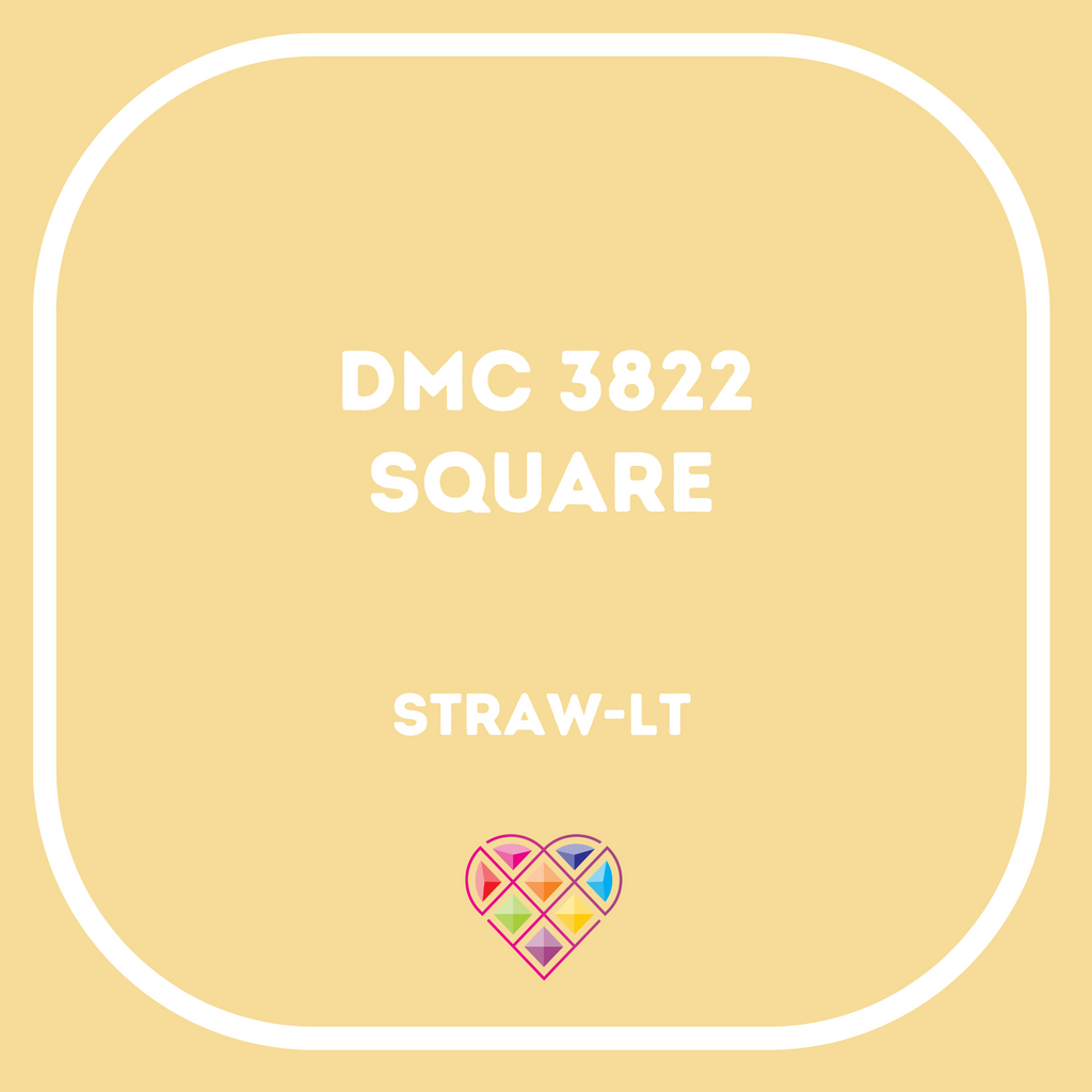 3822 DMC SQUARE Diamond Painting Beads-Replacement Drills-Heartful Diamonds