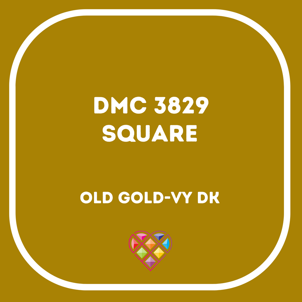 3829 DMC SQUARE Diamond Painting Beads-Replacement Drills-Heartful Diamonds