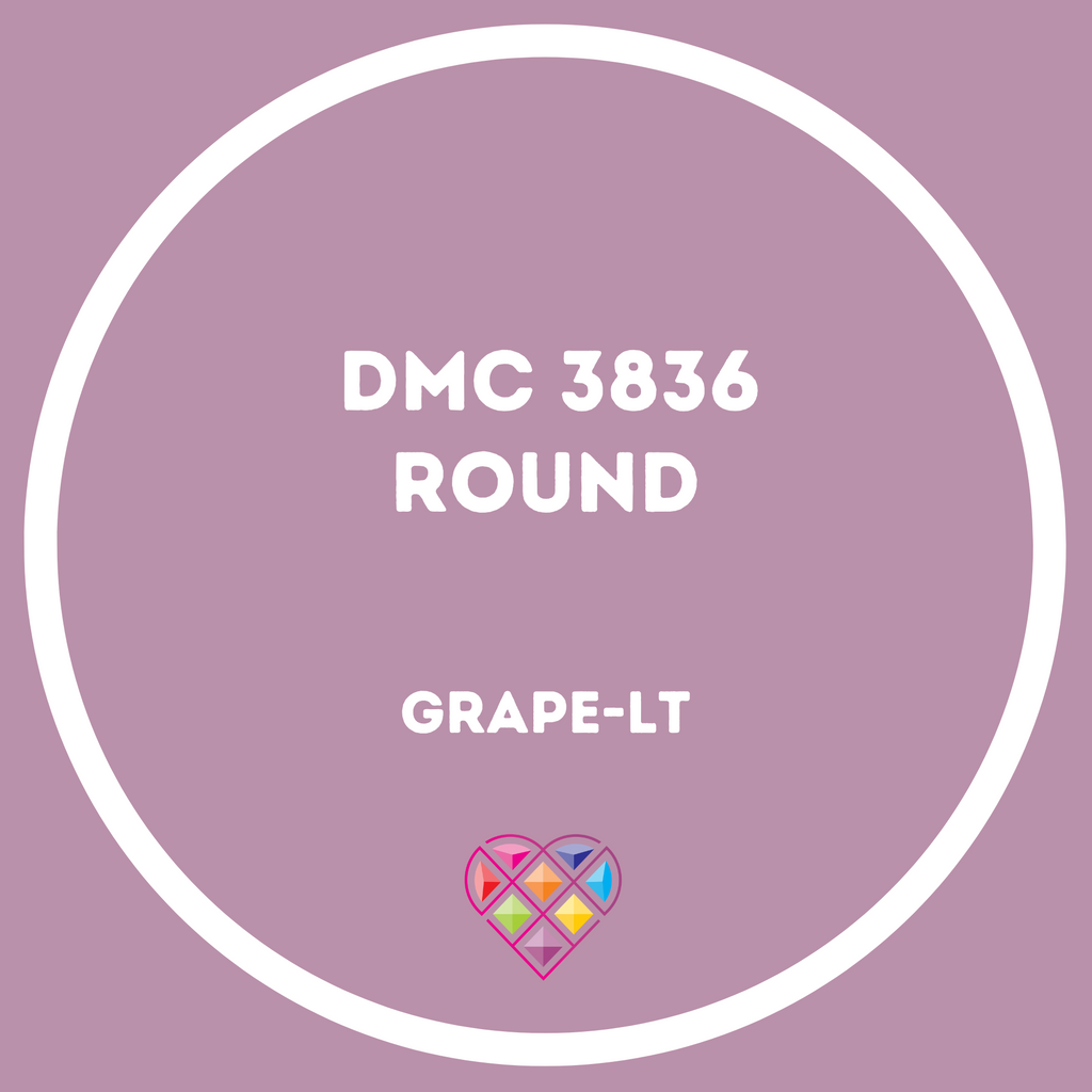 3836 DMC ROUND Diamond Painting Beads-Replacement Drills-Heartful Diamonds