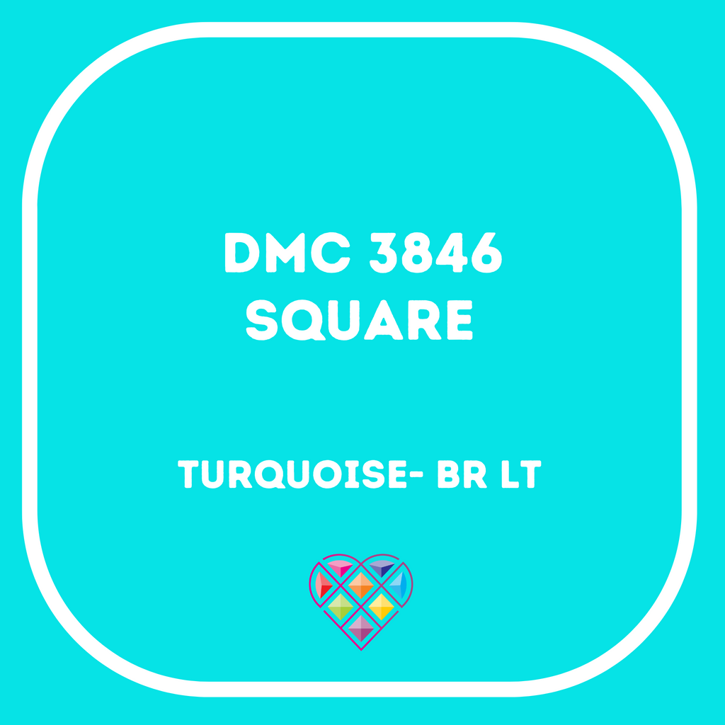 3846 DMC SQUARE Diamond Painting Beads-Replacement Drills-Heartful Diamonds