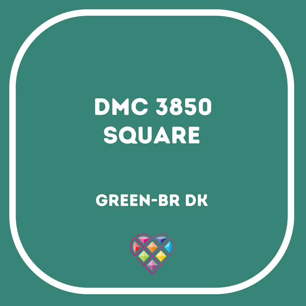 3850 DMC SQUARE Diamond Painting Beads-Replacement Drills-Heartful Diamonds