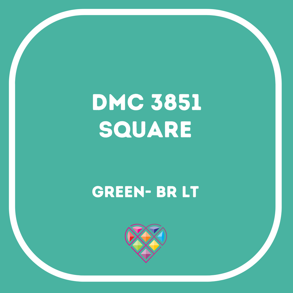 3851 DMC SQUARE Diamond Painting Beads-Replacement Drills-Heartful Diamonds