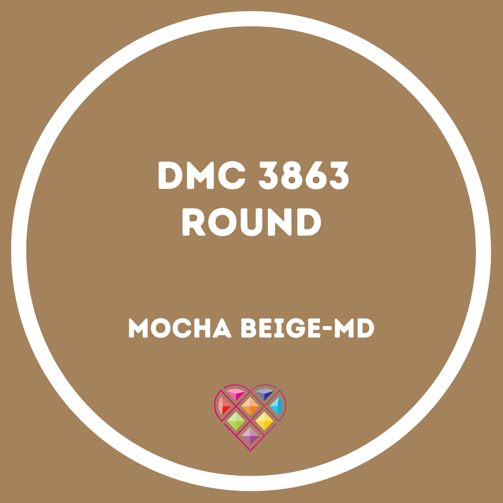 3863 DMC ROUND Diamond Painting Beads-Replacement Drills-Heartful Diamonds