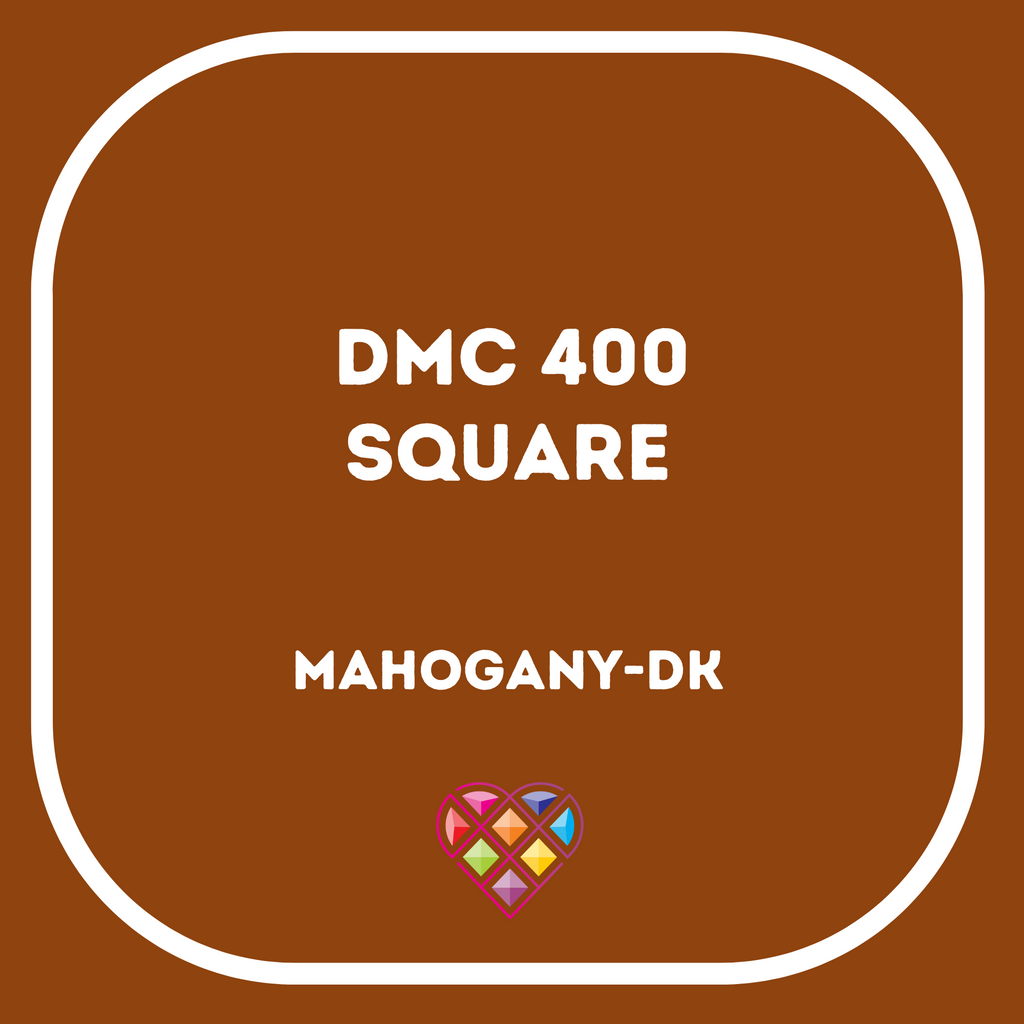 400 DMC SQUARE Diamond Painting Beads-Replacement Drills-Heartful Diamonds
