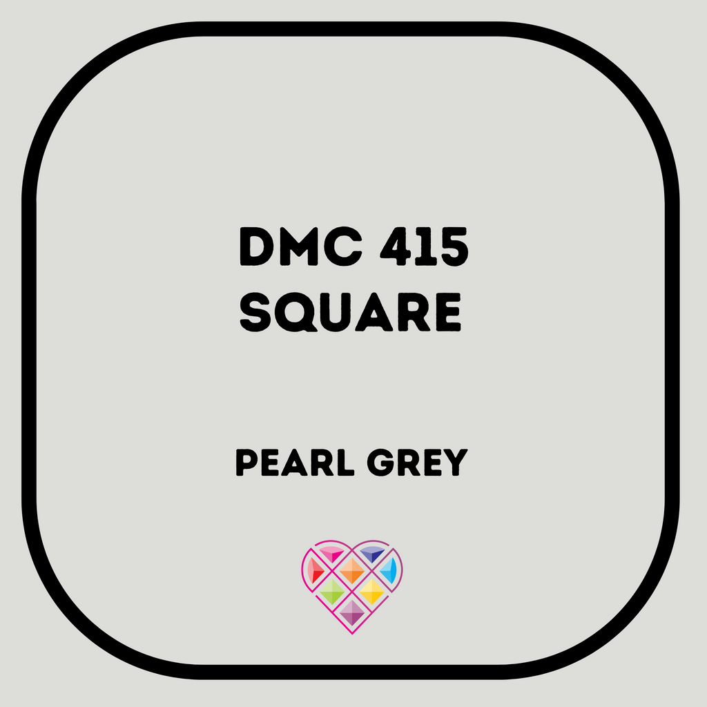 415 DMC SQUARE Diamond Painting Beads-Replacement Drills-Heartful Diamonds
