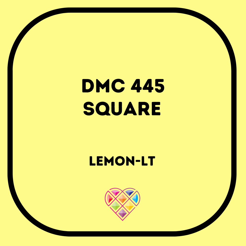 445 DMC SQUARE Diamond Painting Beads-Replacement Drills-Heartful Diamonds