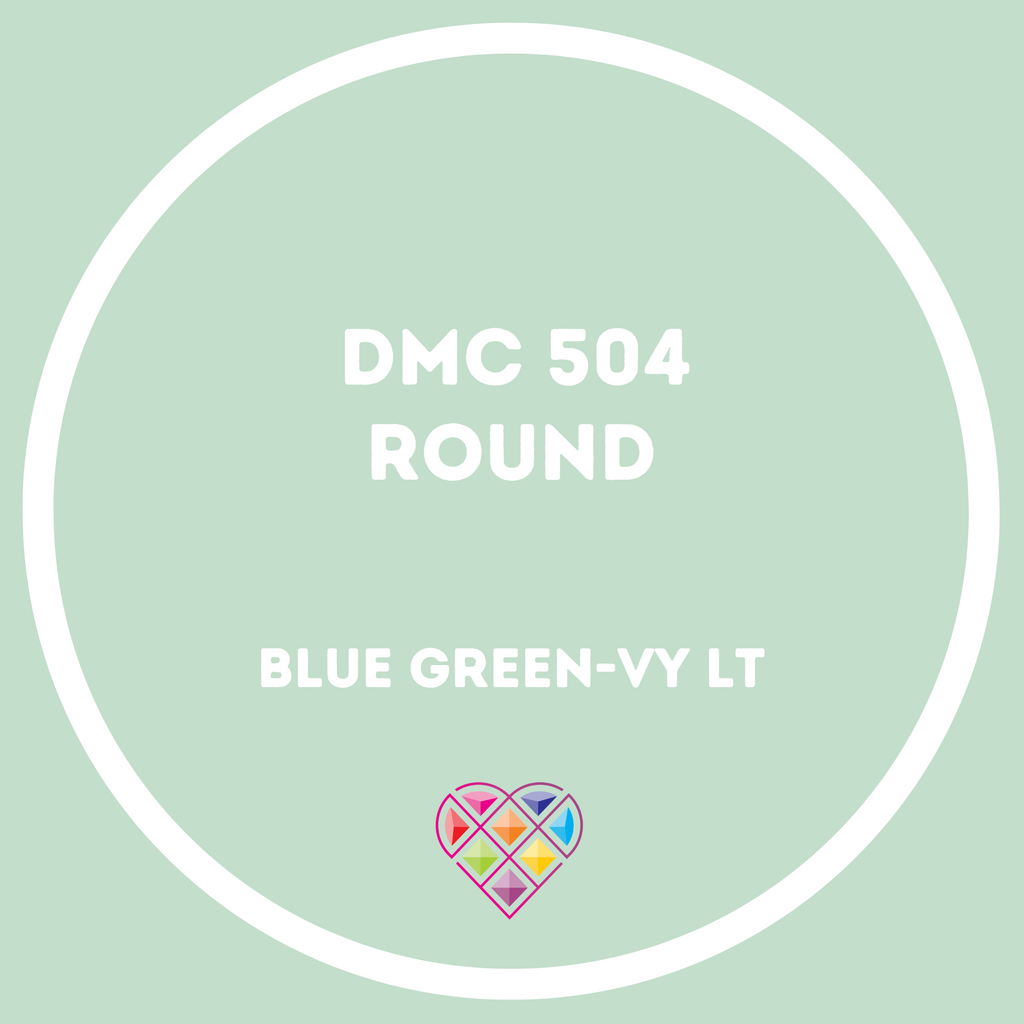 504 DMC ROUND Diamond Painting Beads-Replacement Drills-Heartful Diamonds