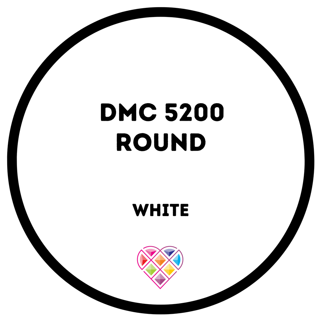 5200 DMC ROUND Diamond Painting Beads-Replacement Drills-Heartful Diamonds