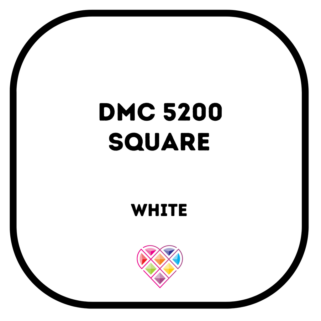 5200 DMC SQUARE Diamond Painting Beads-Replacement Drills-Heartful Diamonds