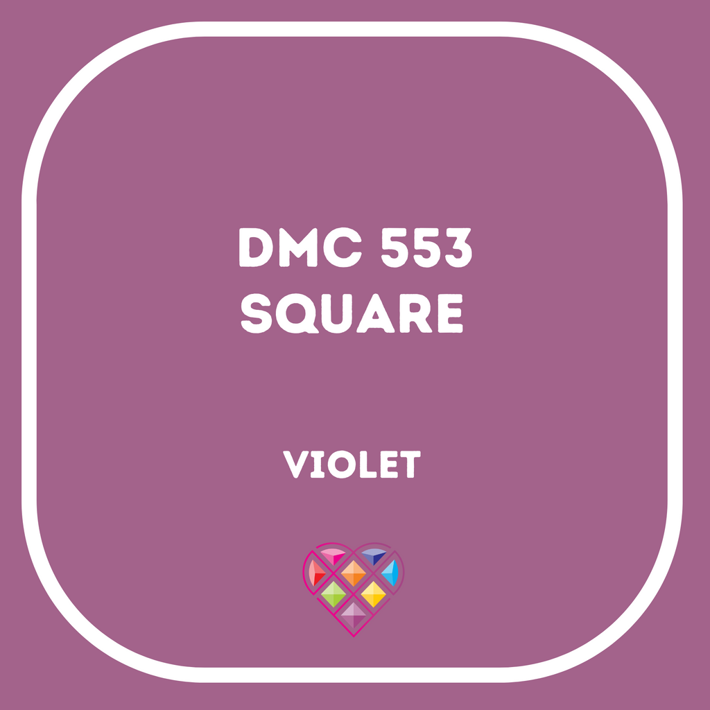 553 DMC SQUARE Diamond Painting Beads-Replacement Drills-Heartful Diamonds