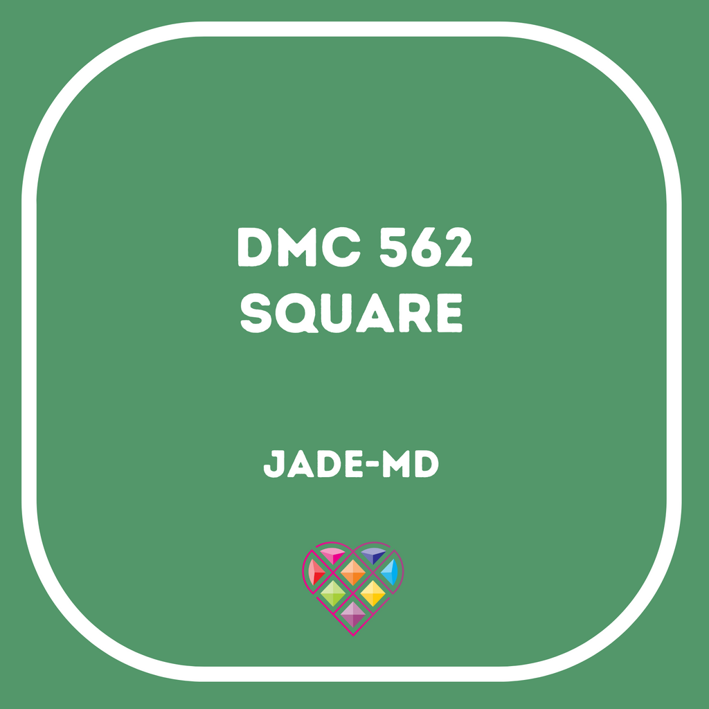 562 DMC SQUARE Diamond Painting Beads-Replacement Drills-Heartful Diamonds