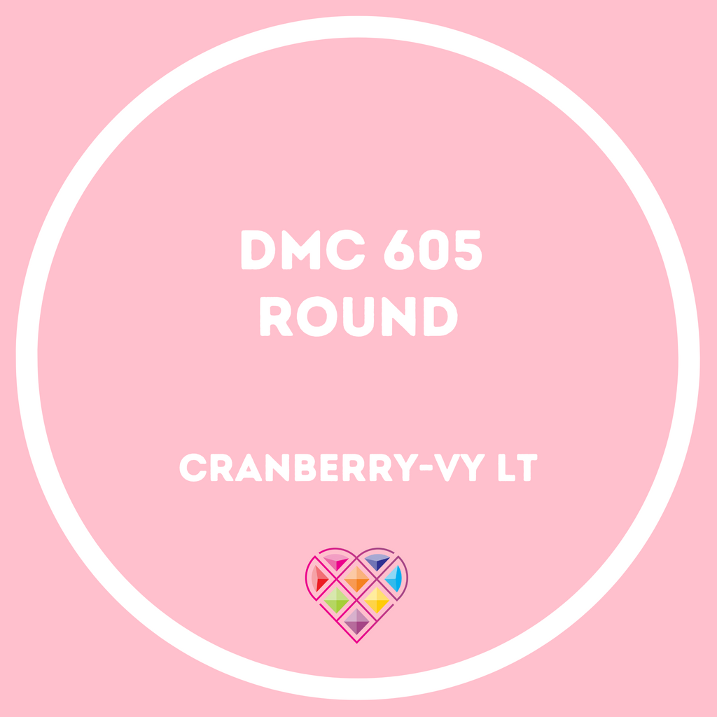 605 DMC ROUND Diamond Painting Beads-Replacement Drills-Heartful Diamonds